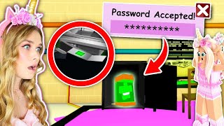 *NEW SECRET* BUTTON ACTIVATES THIS PASSWORD In Brookhaven! (Roblox)