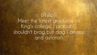 Blow Us All Away - Hamilton (lyric video)