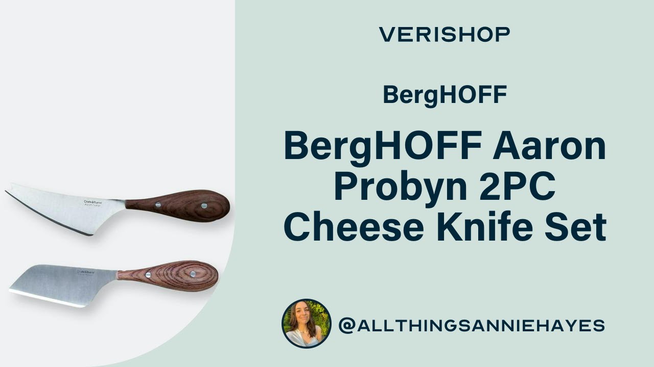 BergHOFF BergHOFF Aaron Probyn 2PC Cheese Knife Set Review