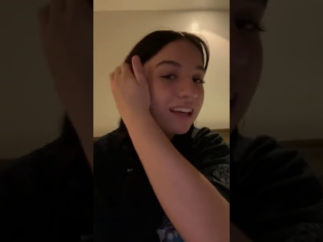 Mackenzie Ziegler (@kenzie) archived Instagram live stream from February 14, 2021