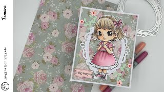 Copic Colouring & Easy Card Making Tutorial