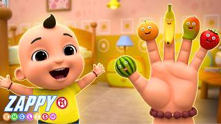 Finger Family Song Fruity Fingers Nursery Rhymes Kids Songs