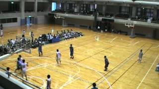 バスケ市民戦20120520@横越 vsCHILLTICS 4Q ※途中で終わり