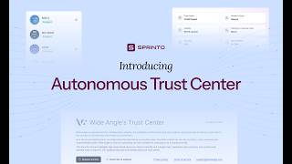 Sprinto Autonomous Trust Center | 10$  Lifetime Deal | First 1000 seats.