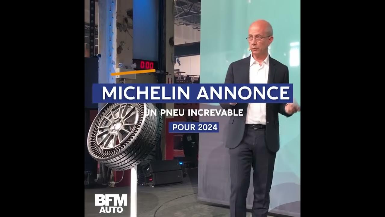 Michelin annonce un pneu increvable pour 2024 - BFMTV