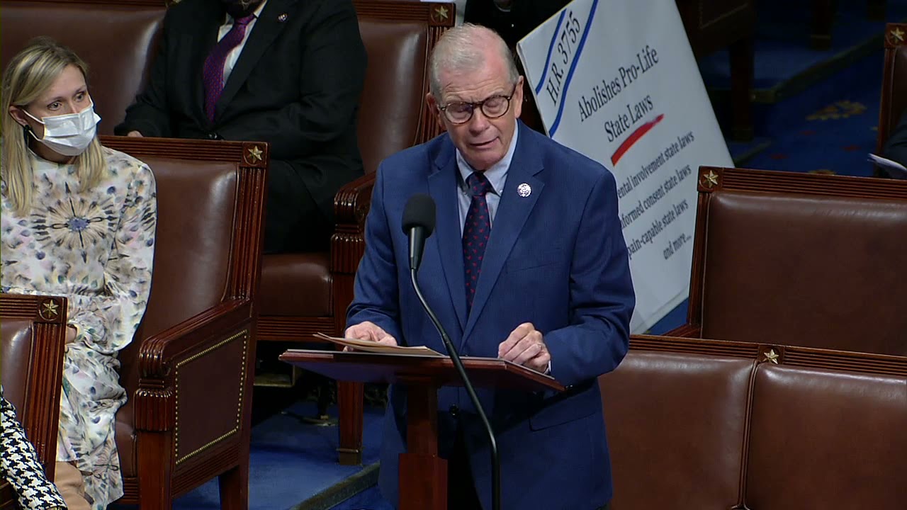 Rep. Walberg Opposes Abortion on Demand Until Birth Act (HR 3755)
