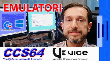 VICE and CCS64 emulators: DOWNLOAD, INSTALLATION on Windows 10, CONFIGURATION and first TESTS