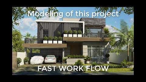 3D MAX TUTORIALS | 3d Modeling workflow in 3D MAX from AutoCad file