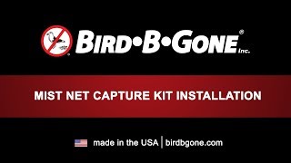 Mist Net Capture Kit Installation