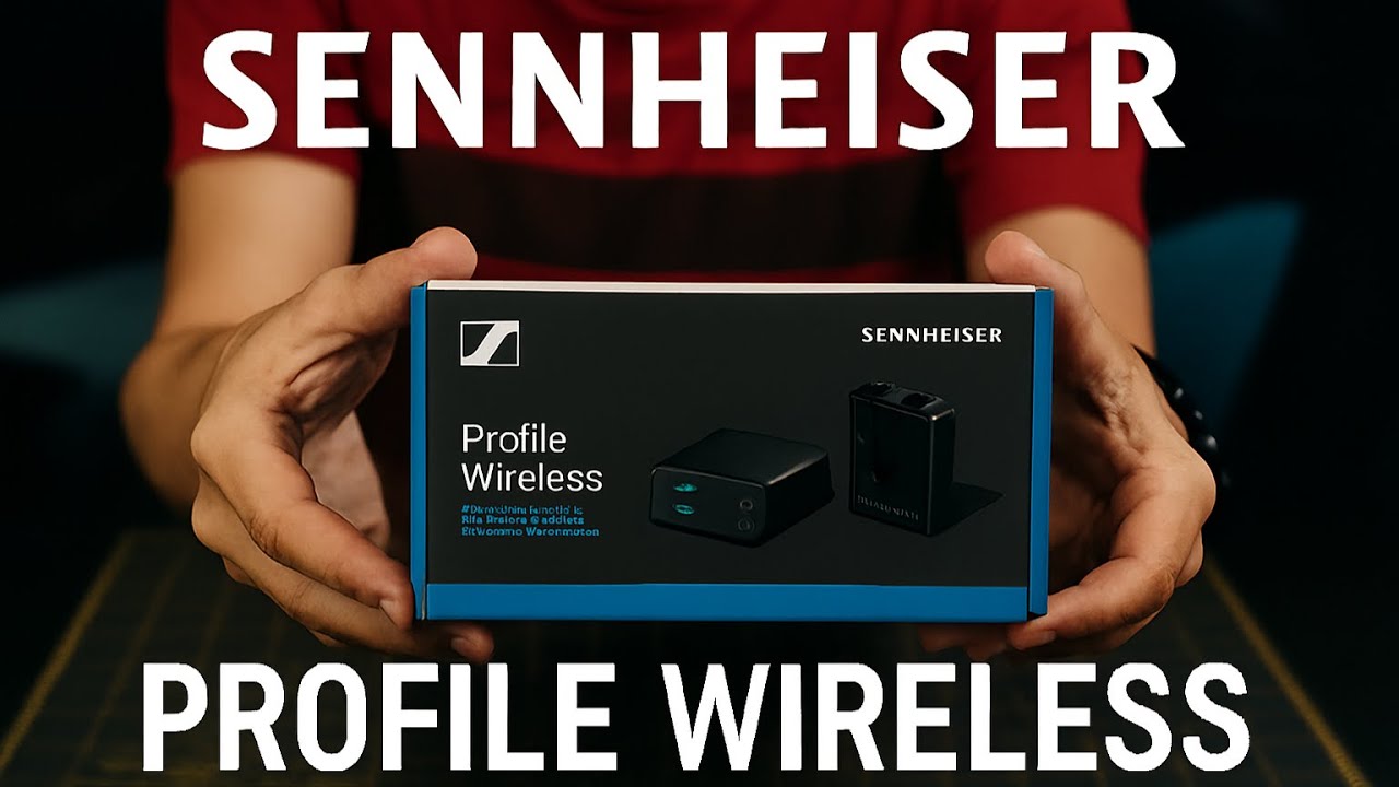 Лучшее немецкое инженерное искусство: беспроводная микрофонная система Sennheiser Profile.