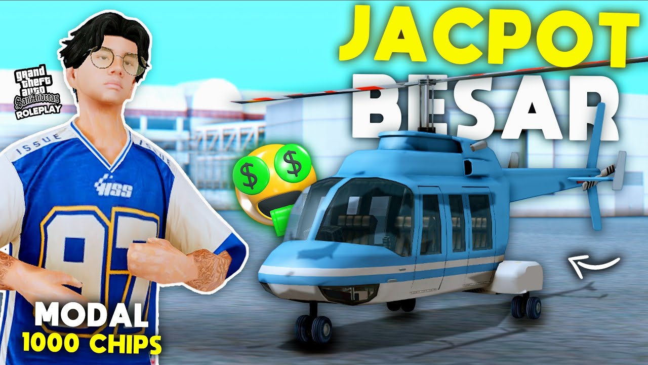 JGRP - AKU MEMBELI HELICOPTER HASIL DARI CASINO !? - GTA SAMP ROLEPLAY