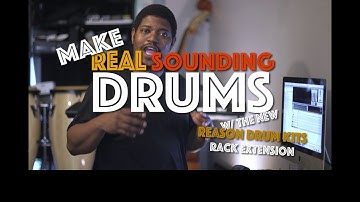 Make Real Sounding Drums w/ the new Reason Drum Kits Rack Extension