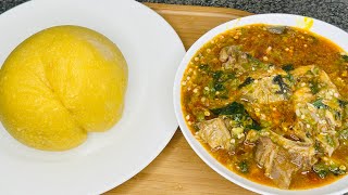 Okro soup recipe/ How to cook Okro soup #okrosoup #africanfood #cameroun