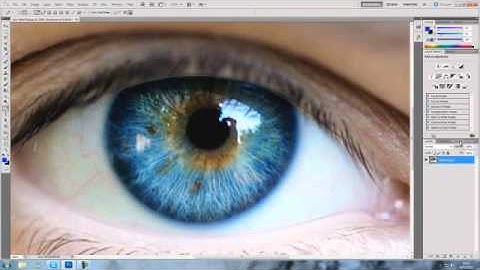 Photoshop CS5 - How to change eye color