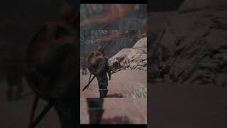 Beating Alduin in the Elder Scroll Cutscene 👁️ #gaming #skyrim