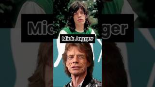 Mick Jagger | Young vs Old #morph #thenandnow