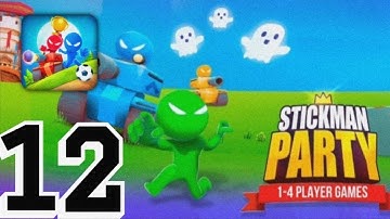 Funny Multiplayer Games For Android Stickman Party - Gameplay Walkthrough Part 12 (iOS, Android)