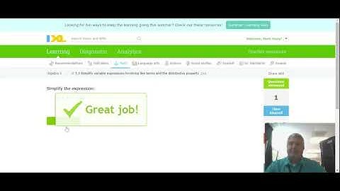 Lesson for IXL lesson I.3