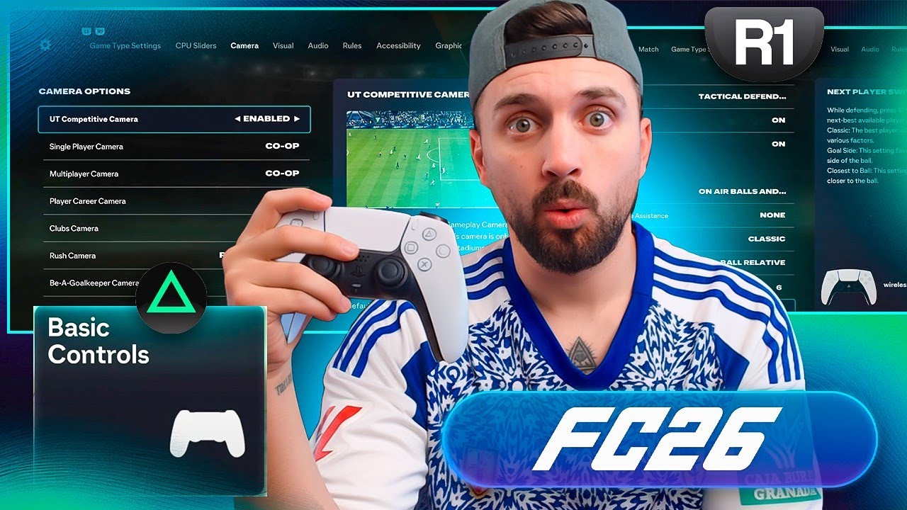 🚨 La MEJOR CONFIGURACIÓN de CONTROLES y CÁMARA en FC 26 !! - YouTube