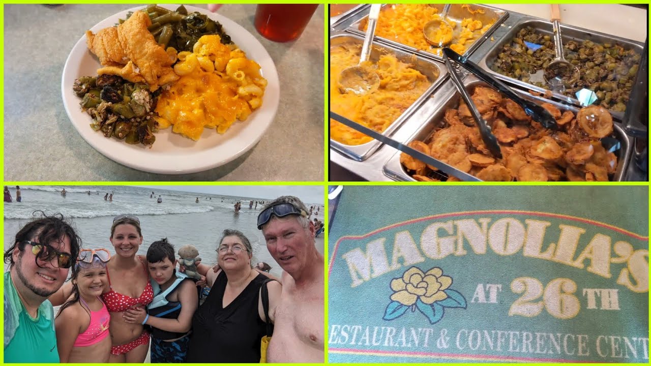Magnolias At 26th Food Review! Myrtle Beach, SC - YouTube