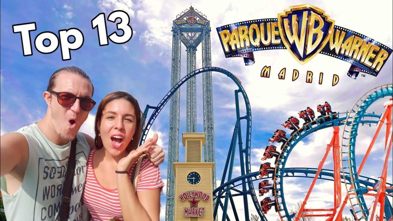 💥 Las 13 Mejores Atracciones de PARQUE WARNER MADRID 2025 💥 Incluye Batman Gotham City Scape España