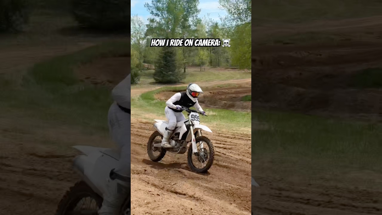 How I ride on camera VS how I ACTUALLY ride ☠️