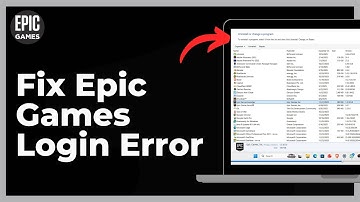 How To Fix Epic Games Login Error "Can