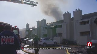 Fire At Tulsa Apartment Displaces 28 Over The Weekend