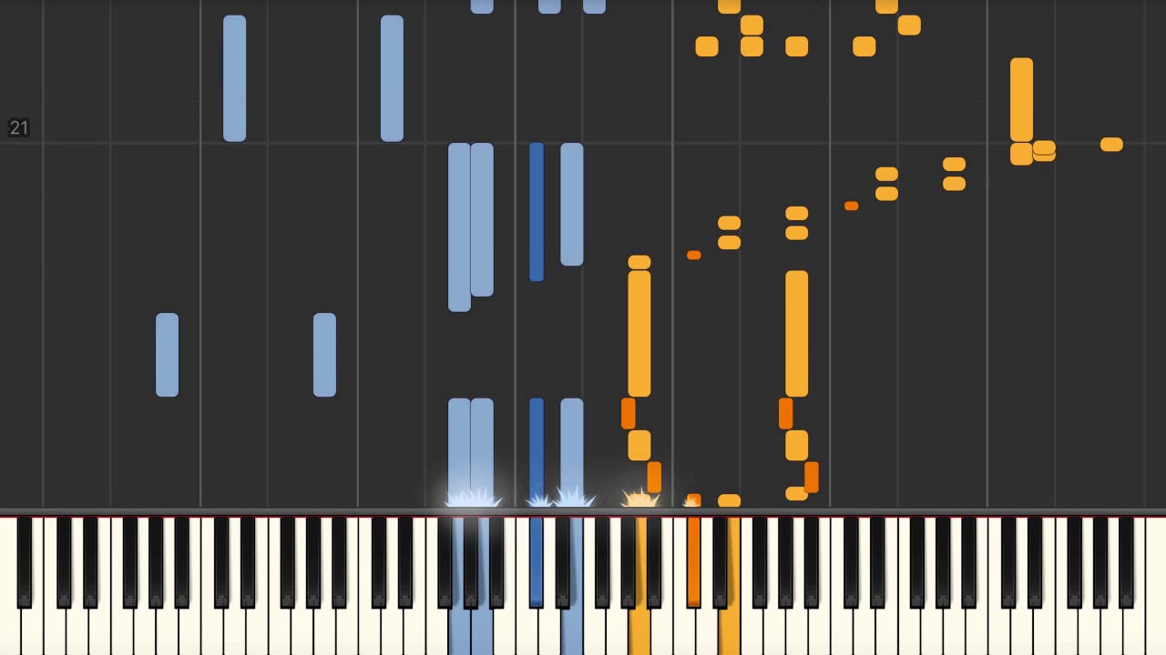 As Time Goes By (Jon England) - Piano tutorial