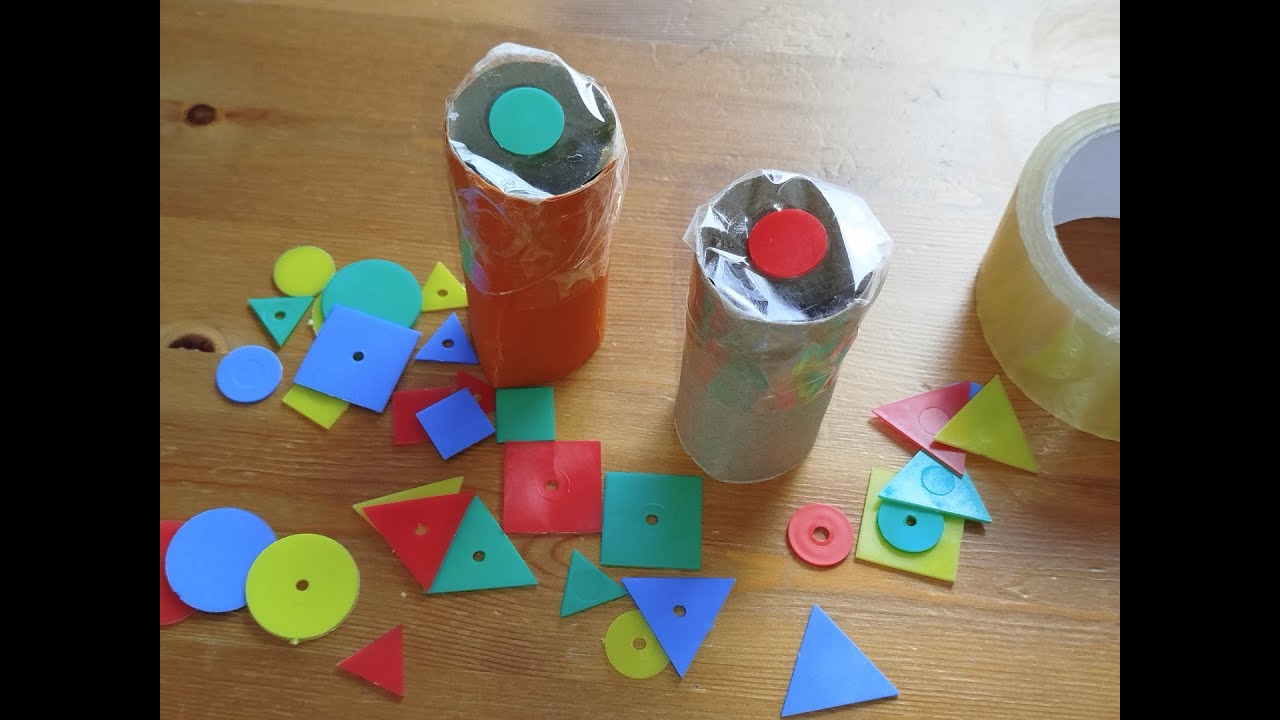 Szem-távcső - látási észlelést fejlesztő, újrahasznosított játék ovisoknak