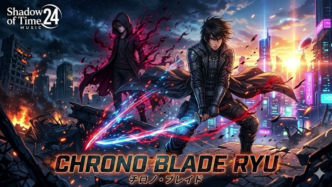 CHRONO BLADE RYU ⚔️ | Epic Anime Opening Theme | Time Travel • Fallen Future • J-Rock OP