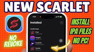 ✅ Scarlet is Back! How to Install IPA Files on iPhone/iPad Without PC