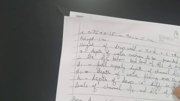 CE 302 Design of Hydraulic Structures | Module 3| Trapezoidal Notch Part 1