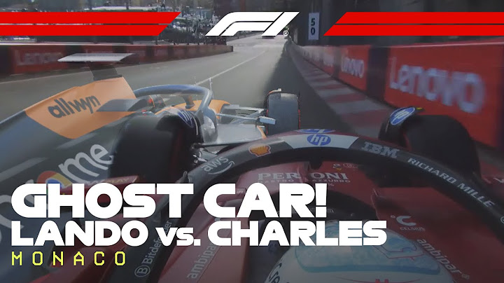 Monaco Ghost Car! Lando Norris And Charles Leclerc Lap Comparison | 2025 Monaco Grand Prix