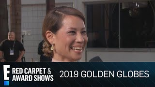 Lucy Liu Says Farewell to "Elementary" at 2019 Golden Globes | E! Red Carpet & Award Shows
