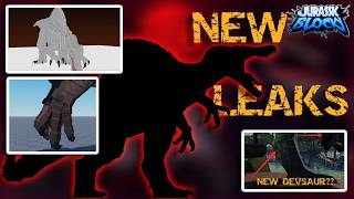 Another Devsaur? New Drex Boss Attacks? New Spino Remodel Leaks? - Juric Blocky New Leaks