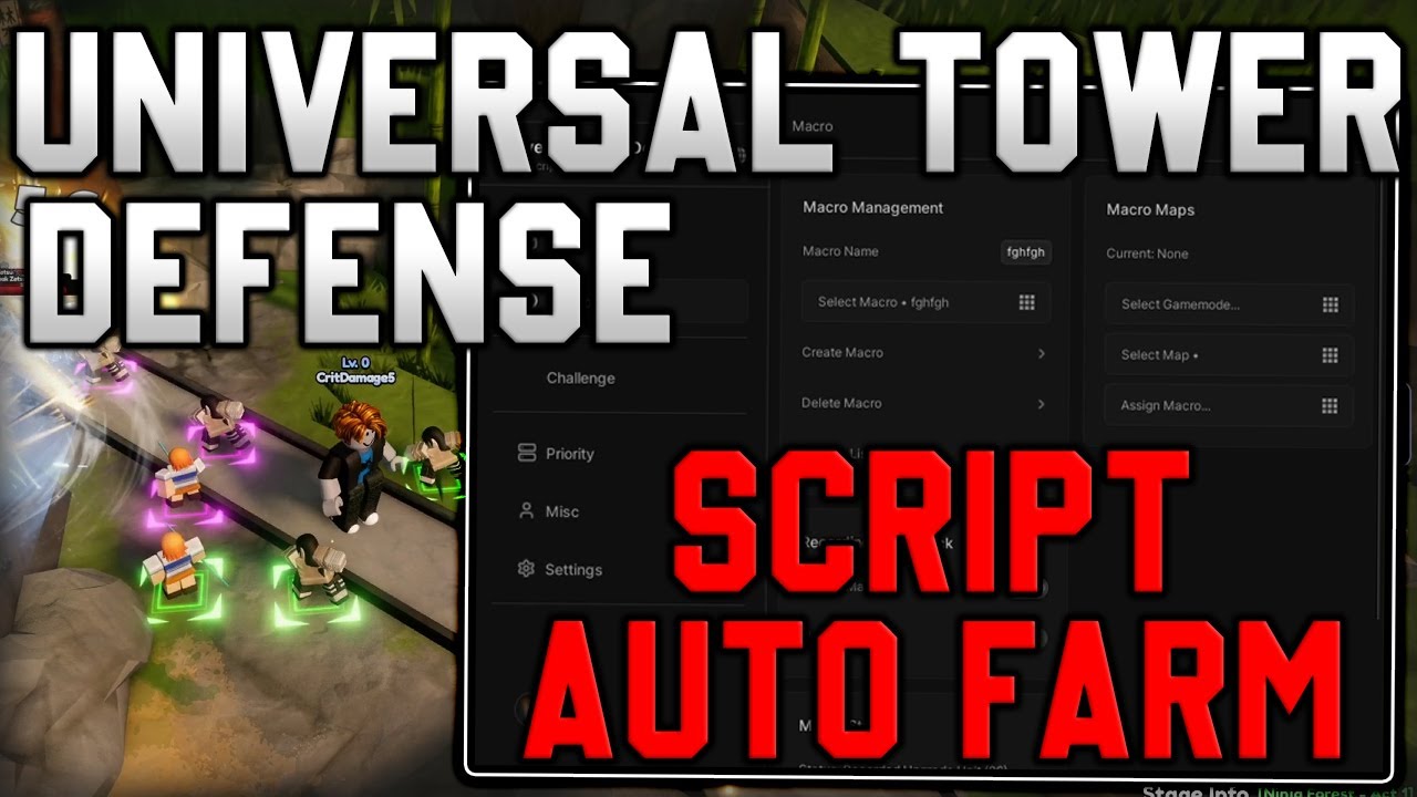 [💥НОВИНКА] Универсальный скрипт для защиты башен: автоматическое фарминг, автоматическое размещен...