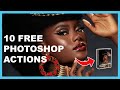 10 photoshop actions for free improve your retouching today