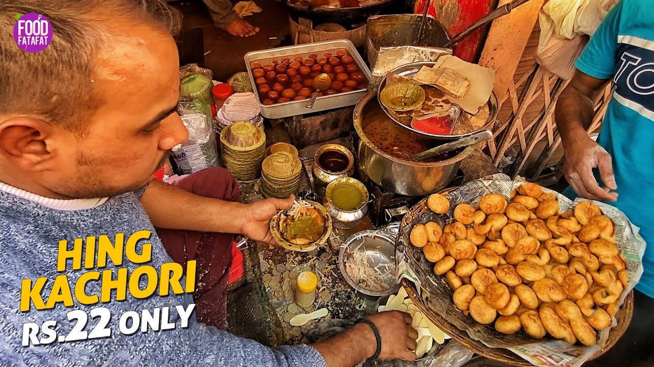 Varanasi Famous Hing Kachori | Gauri Shankar Kachori | Street Food India Banaras | Food Fatafat