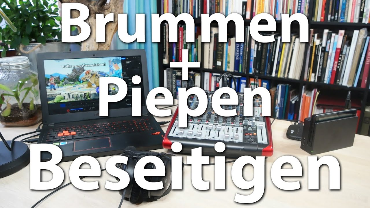 Update Brummen / Fiepen / Rauschen in der Aufnahme – Woran liegt es? Was kann man tun? Wie wird man es los?