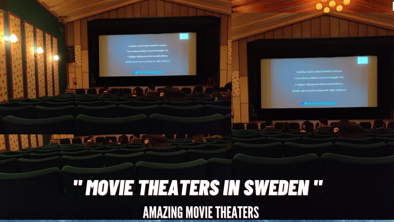 Movie theaters in Sweden 🍿 🌆 📺 Gothenburg movie theaters Movies YouTube