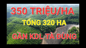 Bán Đất Đăk Nông 187|CHỈ 350TR/HA ĐƯỢC ĐẦU TƯ CHỈNH CHU NHẤT ĐĂK NÔNG GẦN KDL TÀ ĐÙNG