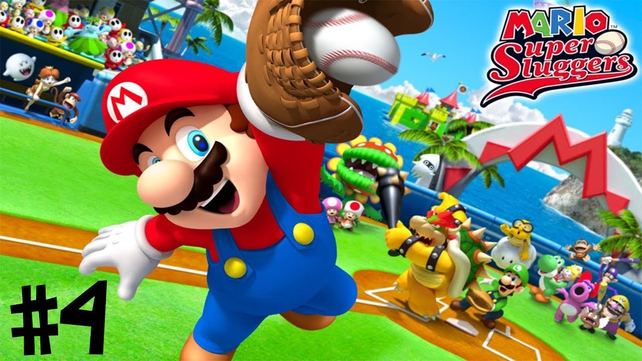 Mario Super Sluggers Gameplay Walkthrough Part 4 (Wii) YouTube