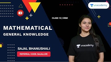 Mathematical General Knowledge | Menti Quiz | CBSE Class 10 | NCERT | Sajal Bhanushali Ma