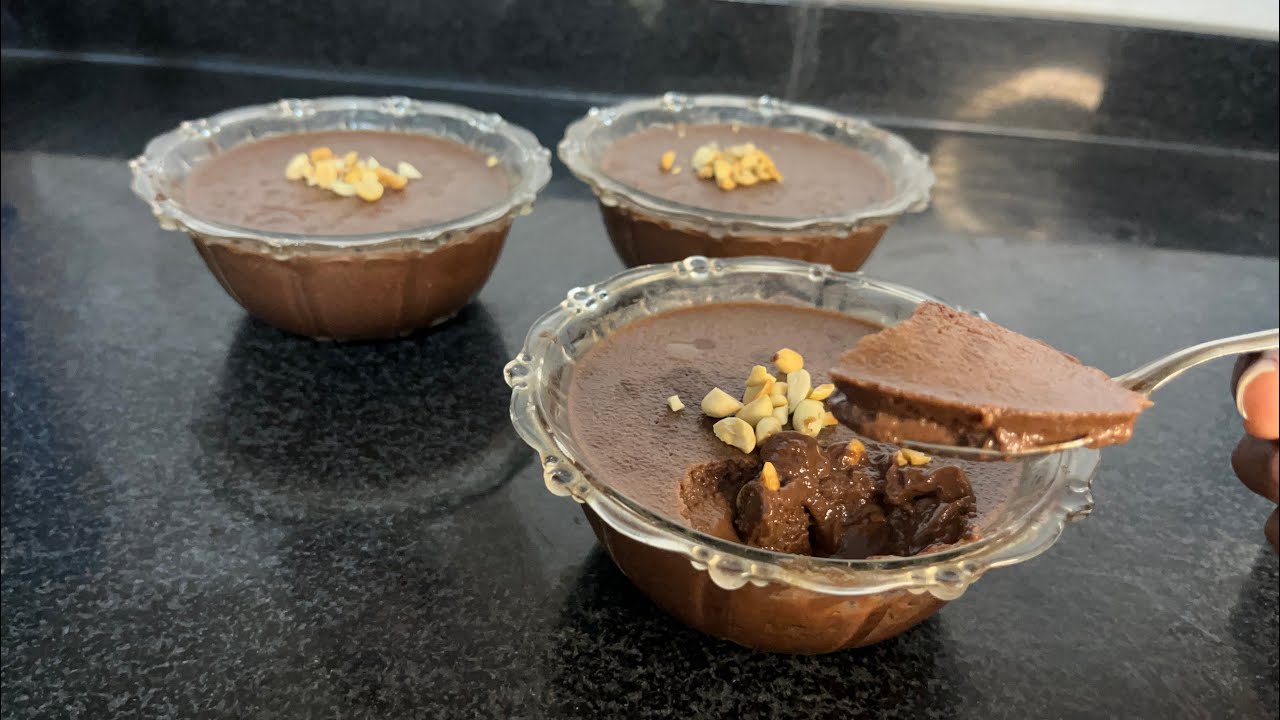 5-Ingredient Silky Chocolate Pudding (No Bake) | A Quiet Kitchen Diary 🍮🍫