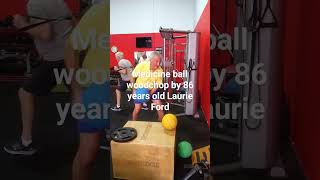 Laurie Ford Medicine Ball Woodchops