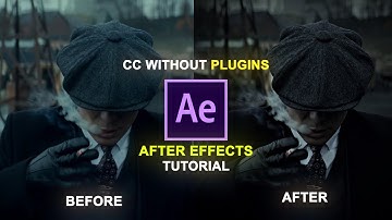 HOW TO  MAKE BEST CC WITHOUT PLUGINS | After Effects Tutorial