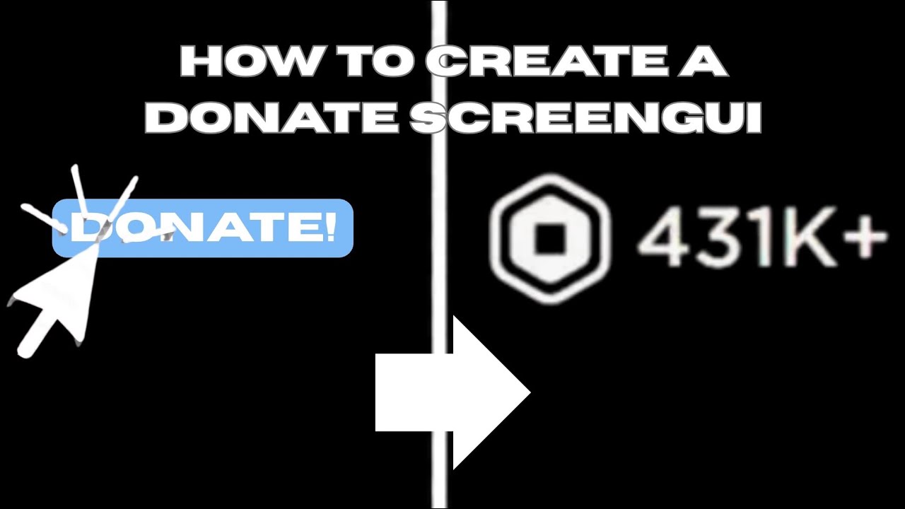 How To Make A Donation GUI  🛠️ Roblox Studio Tutorial [2025]