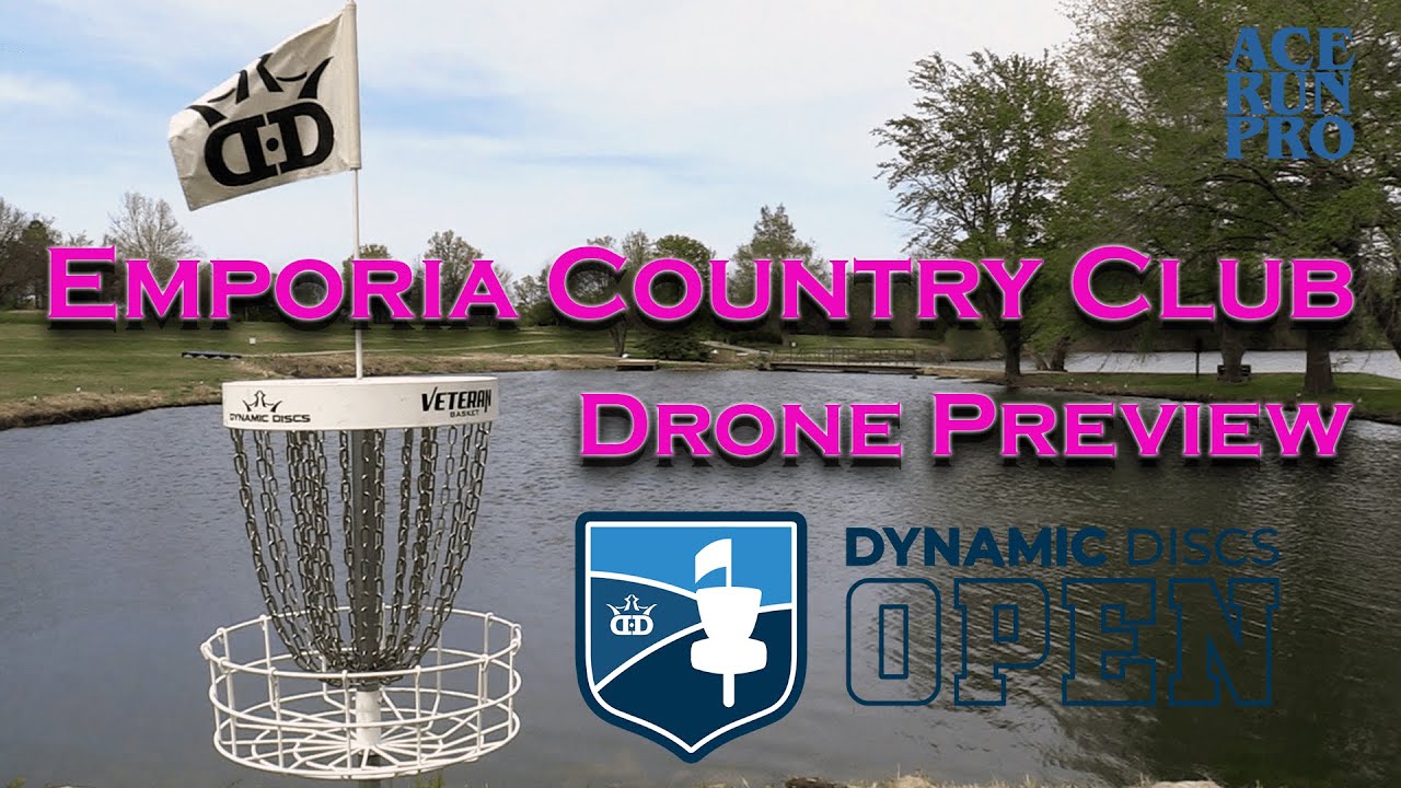 ARP Emporia Country Club Drone Preview 2021 Dynamic Discs Open
