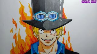 Vẽ Sabo ngầu Drawing one piece  YouTube